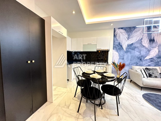 Апартаменты 1+1 с ремонтом в премиальном комплексе развитого района Кестель - Ракурс 3