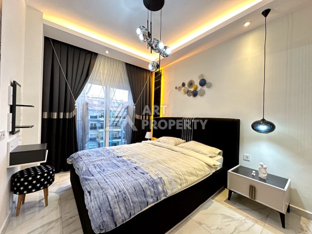 Апартаменты 1+1 с ремонтом в премиальном комплексе развитого района Кестель - Ракурс 5