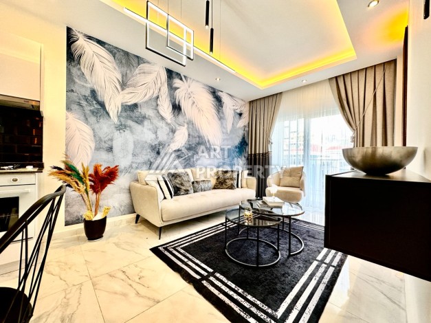 Апартаменты 1+1 с ремонтом в премиальном комплексе развитого района Кестель - Ракурс 7