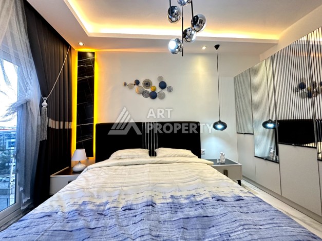 Апартаменты 1+1 с ремонтом в премиальном комплексе развитого района Кестель - Ракурс 8