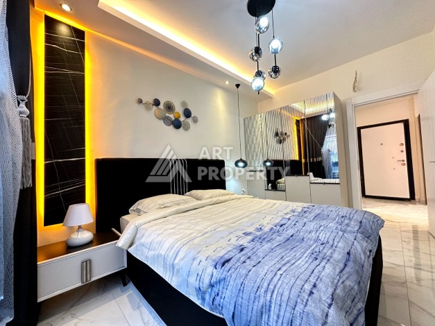 Апартаменты 1+1 с ремонтом в премиальном комплексе развитого района Кестель - Ракурс 11