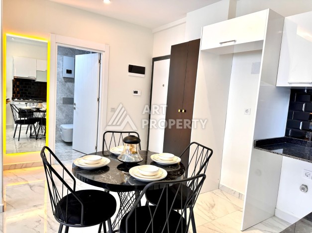 Апартаменты 1+1 с ремонтом в премиальном комплексе развитого района Кестель - Ракурс 13