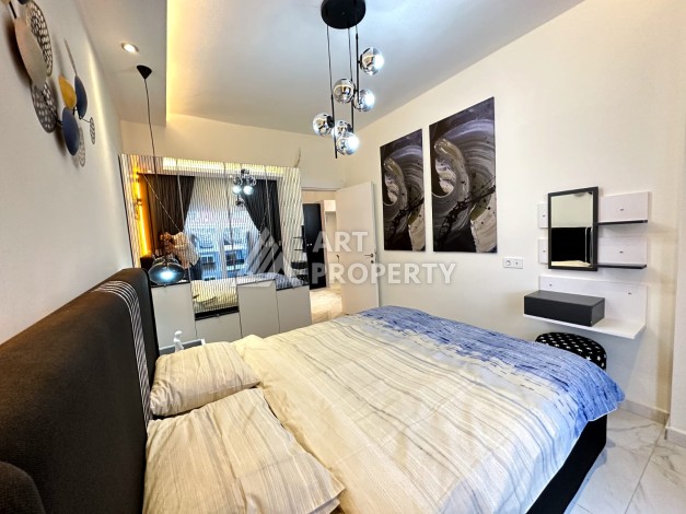 Апартаменты 1+1 с ремонтом в премиальном комплексе развитого района Кестель - Ракурс 15