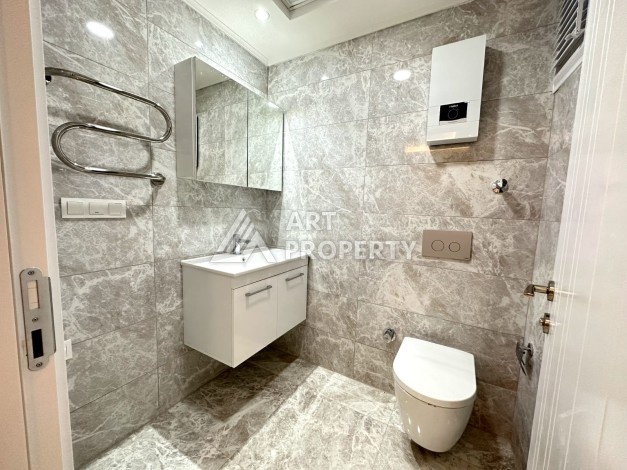 Апартаменты 1+1 с ремонтом в премиальном комплексе развитого района Кестель - Ракурс 18