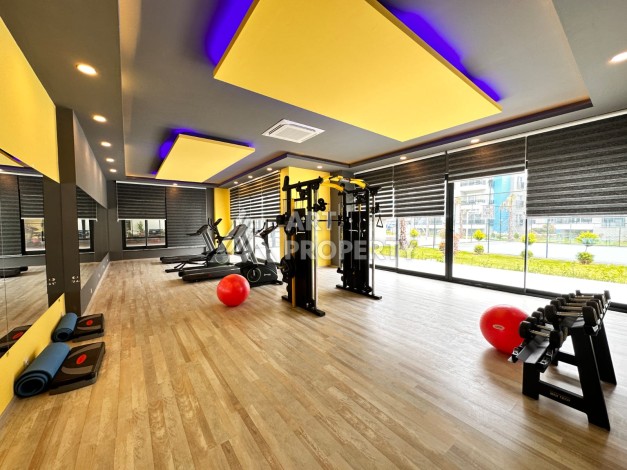 Апартаменты 1+1 с ремонтом в премиальном комплексе развитого района Кестель - Ракурс 21