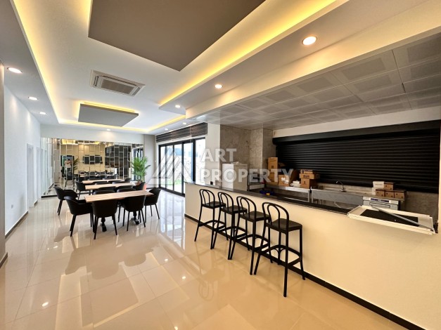 Апартаменты 1+1 с ремонтом в премиальном комплексе развитого района Кестель - Ракурс 22