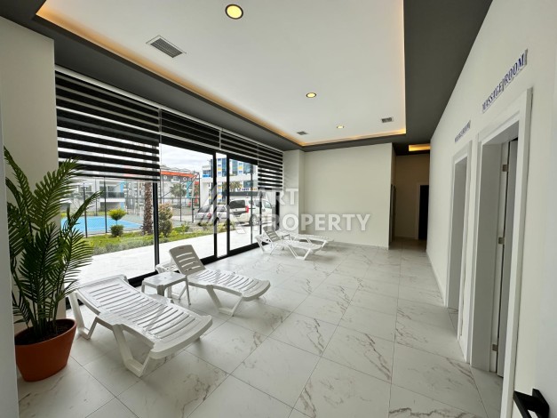 Апартаменты 1+1 с ремонтом в премиальном комплексе развитого района Кестель - Ракурс 23