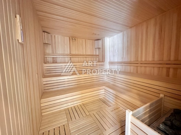 Апартаменты 1+1 с ремонтом в премиальном комплексе развитого района Кестель - Ракурс 24