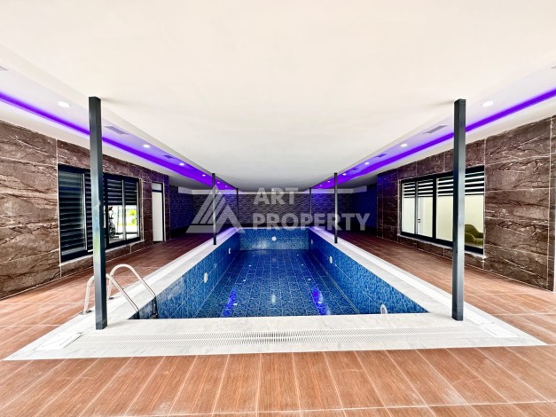 Апартаменты 1+1 с ремонтом в премиальном комплексе развитого района Кестель - Ракурс 25