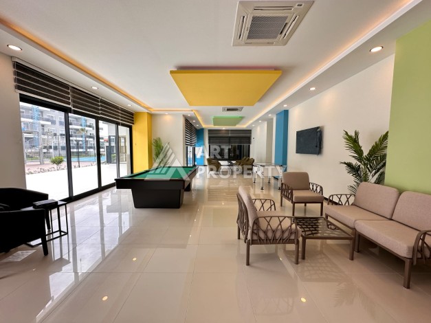 Апартаменты 1+1 с ремонтом в премиальном комплексе развитого района Кестель - Ракурс 27