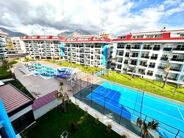 Апартаменты 1+1 с ремонтом в премиальном комплексе развитого района Кестель - Ракурс 31