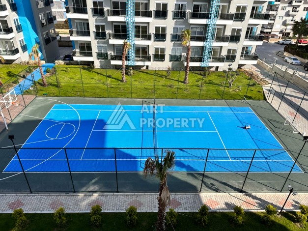 Апартаменты 1+1 с ремонтом в премиальном комплексе развитого района Кестель - Ракурс 32