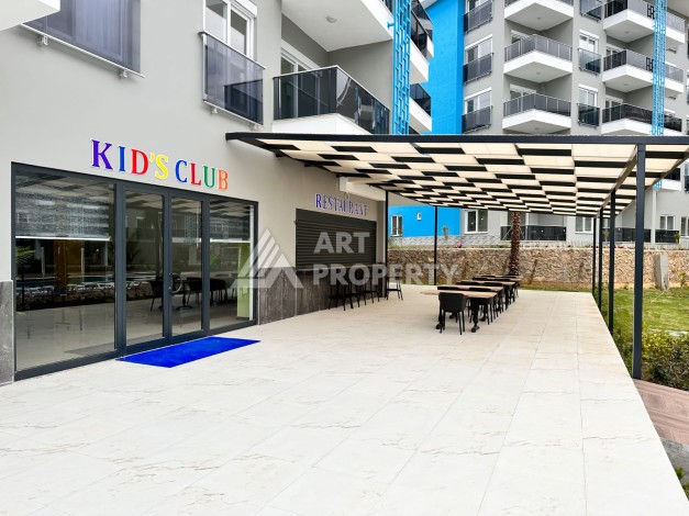 Апартаменты 1+1 с ремонтом в премиальном комплексе развитого района Кестель - Ракурс 34