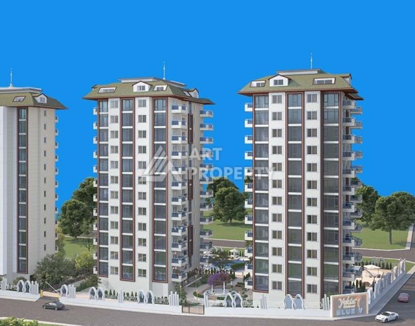 Выгодные под инвестиции апартаменты в строящемся комплексе комфорт класса в развитом районе Махмутлар - Ракурс 0