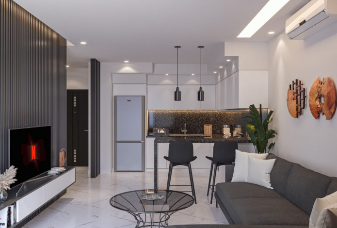 Готовые квартиры 55-136 м2 с рассрочкой на 2 года. Заезжай, потом плати - Ракурс 6