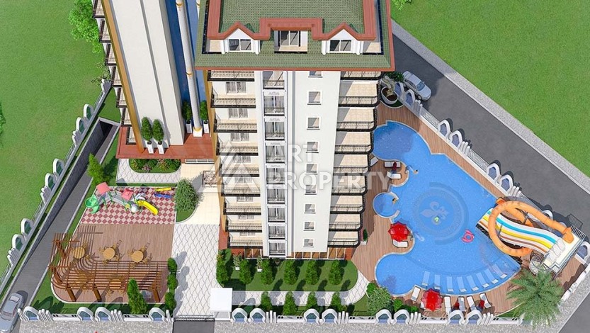 Премиальные апартаменты 1+1 в новом престижном комплексе в самом центре Алании - Ракурс 4