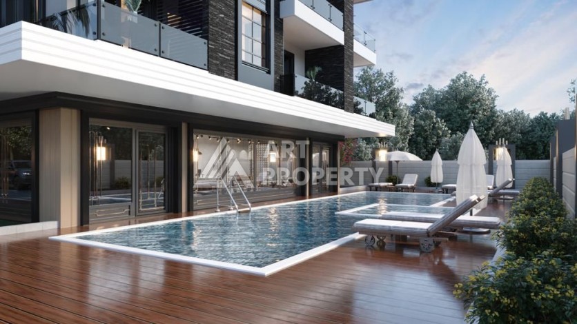 Апартаменты 1+1 на завершающей стадии строительства в новом комплексе в развитом и тихом районе Кестель - Ракурс 20