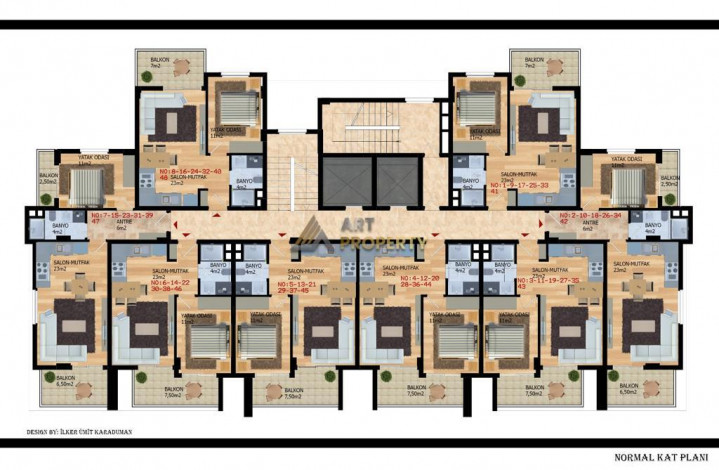 Готовые квартиры 55-136 м2 с рассрочкой на 2 года. Заезжай, потом плати - Ракурс 11