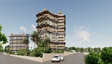 Изящные апартаменты 1+1 в комплексе с инфраструктурой в развитом районе Махмутлар - Ракурс 1