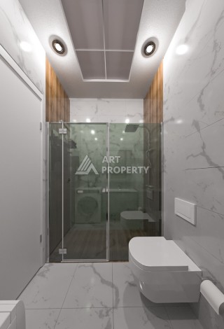 Изящные апартаменты 1+1 в комплексе с инфраструктурой в развитом районе Махмутлар - Ракурс 9