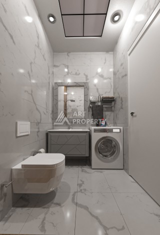 Изящные апартаменты 1+1 в комплексе с инфраструктурой в развитом районе Махмутлар - Ракурс 10