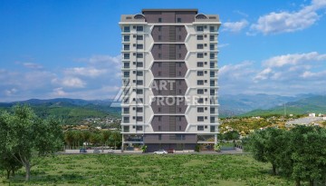 Новые апартаменты 1+1 в стильном комплексе развитого района Махмутлар - Ракурс 2