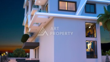 Новые апартаменты 1+1 в стильном комплексе развитого района Махмутлар - Ракурс 7