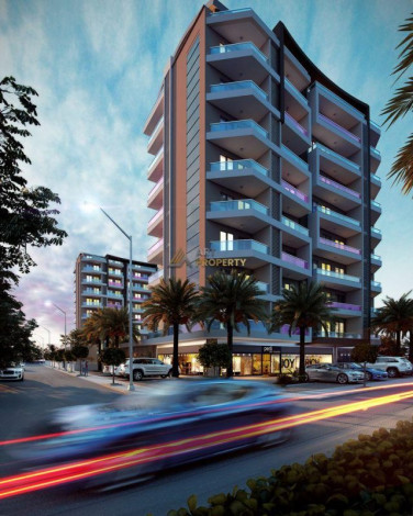 Комплекс на этапе строительства в центре района Авсаллар, 56-159 м2 - Ракурс 3