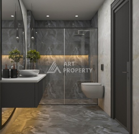 Элитные апартаменты 1+1 в новом комплексе в самом центре Алании - Ракурс 8