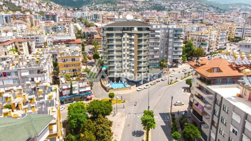 Элитные апартаменты 1+1 в новом комплексе в самом центре Алании - Ракурс 4