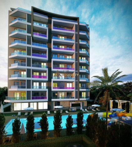 Комплекс на этапе строительства в центре района Авсаллар, 56-159 м2 - Ракурс 4