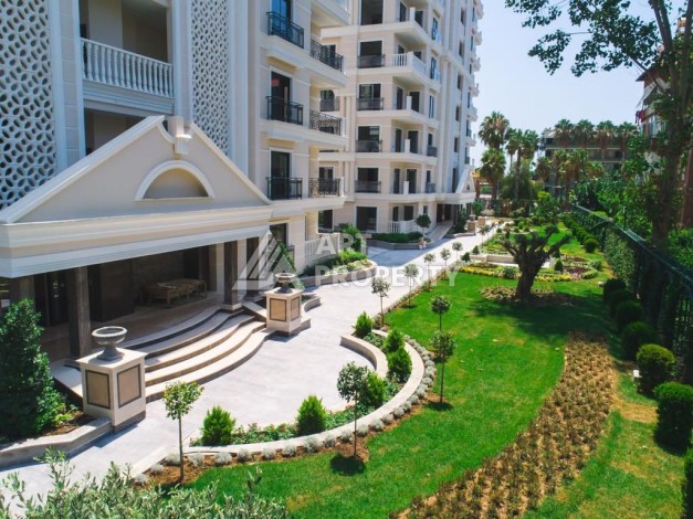 Престижные апартаменты 2+1 в комплексе с высоким качеством в центре Алании - Ракурс 2