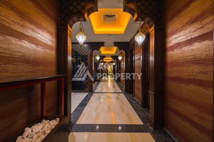 Престижные апартаменты 2+1 в комплексе с высоким качеством в центре Алании - Ракурс 8