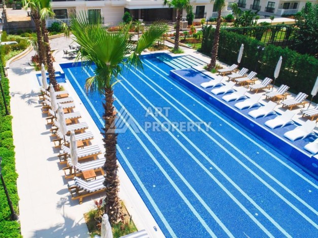 Престижные апартаменты 2+1 в комплексе с высоким качеством в центре Алании - Ракурс 12