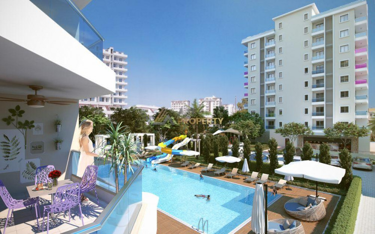 Комплекс на этапе строительства в центре района Авсаллар, 56-159 м2 - Ракурс 9