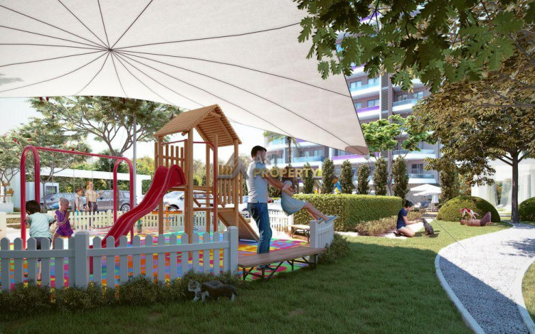 Комплекс на этапе строительства в центре района Авсаллар, 56-159 м2 - Ракурс 13