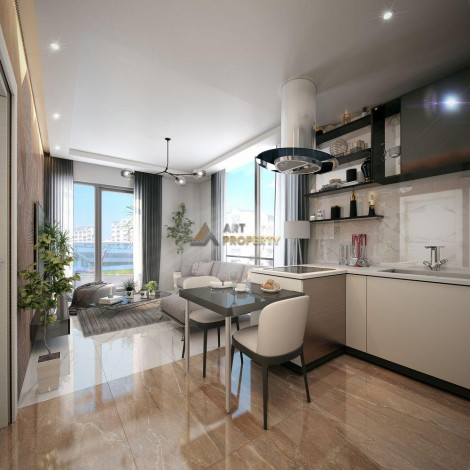 Комплекс на этапе строительства в центре района Авсаллар, 56-159 м2 - Ракурс 18