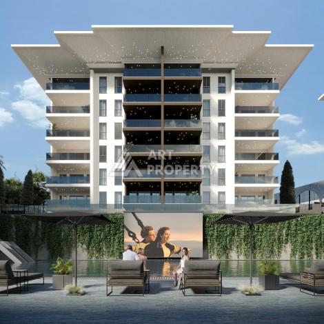 Уникальный комплекс вилл и апартаментов в элитном районе Каргыджак - Ракурс 1
