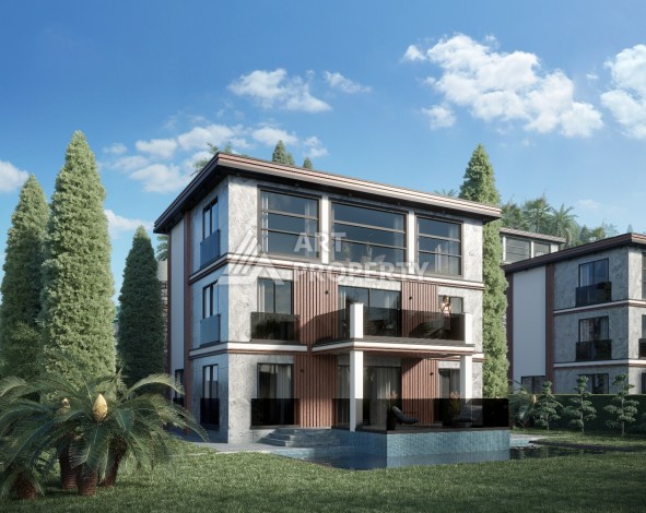 Уникальный комплекс вилл и апартаментов в элитном районе Каргыджак - Ракурс 2