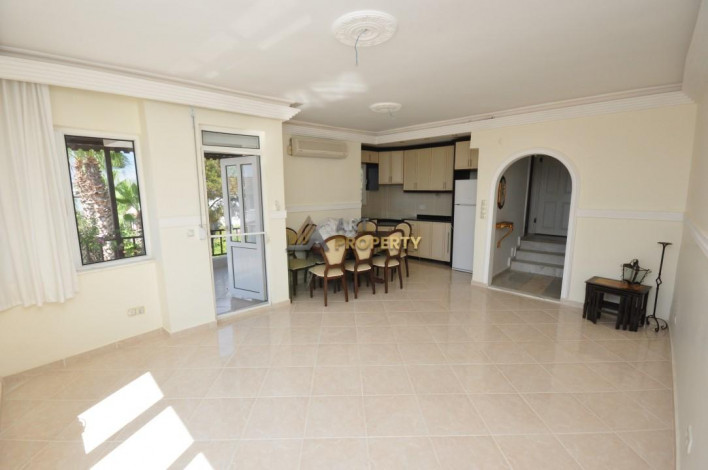 Двухэтажная вилла 3+1 с видом на море в Каргыджак,140 м2 - Ракурс 10