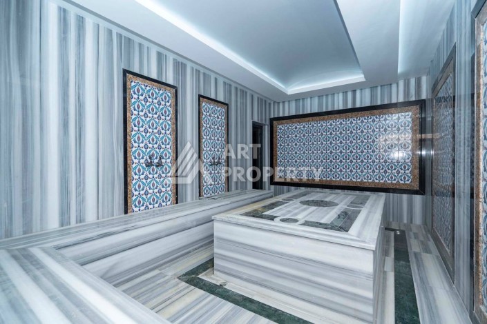 Меблированные апартаменты 2+1 с отдельной кухней в центре Алании - Ракурс 21