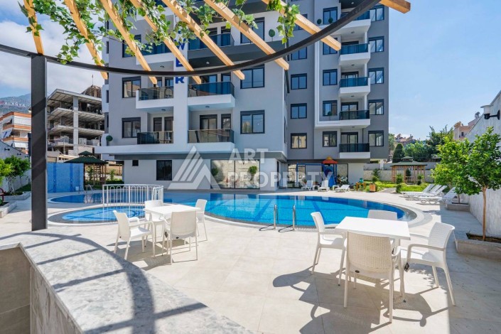 Меблированные апартаменты 2+1 с отдельной кухней в центре Алании - Ракурс 27