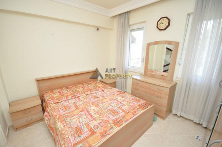 Двухэтажная вилла 3+1 с видом на море в Каргыджак,140 м2 - Ракурс 18