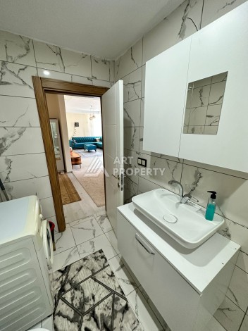 Огромная квартира 2+1 с мебелью в новом доме в Махмутларе! - Ракурс 5