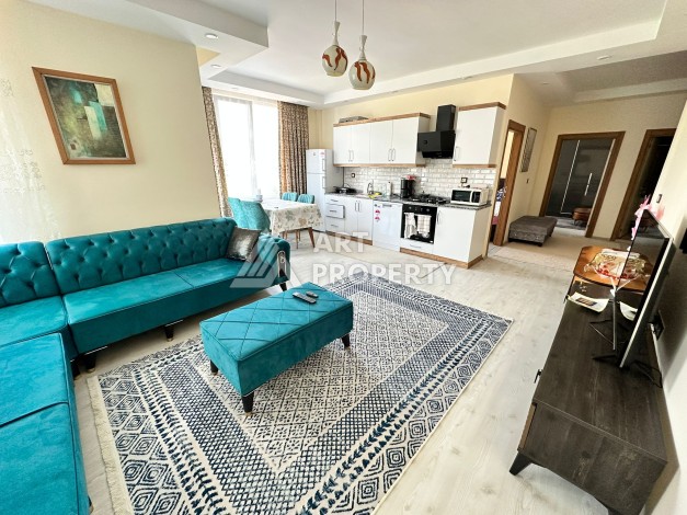 Огромная квартира 2+1 с мебелью в новом доме в Махмутларе! - Ракурс 14