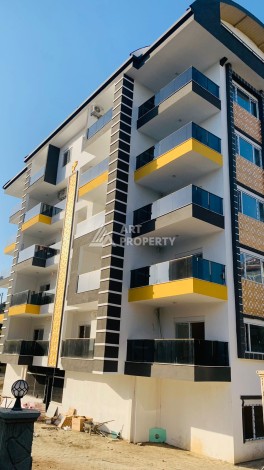 Новые апартаменты 1+1 в комплексе с инфраструктурой зеленого района Авсаллар - Ракурс 0