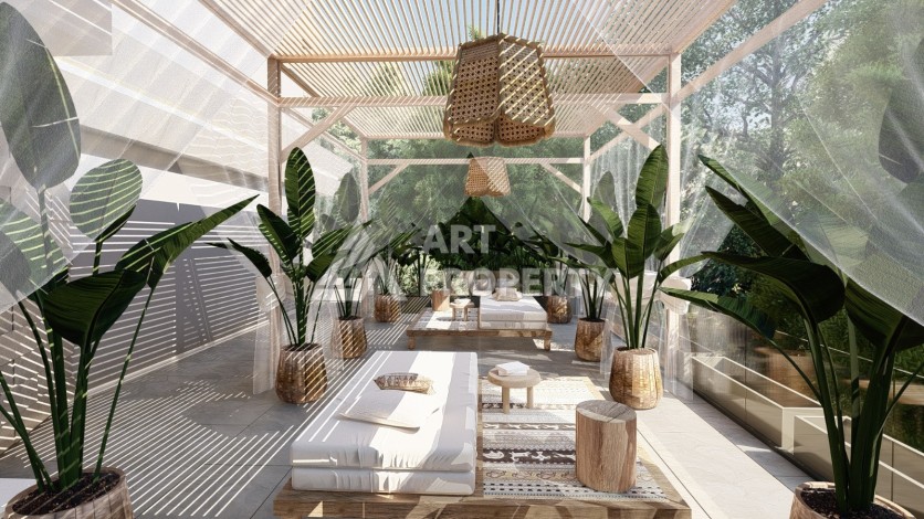 Проект в центре Алании на завершающем этапе строительства! - Ракурс 4