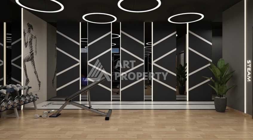 Проект на этапе строительства в центральной части Алании - Ракурс 9