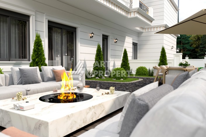 Проект на этапе строительства в центральной части Алании - Ракурс 6