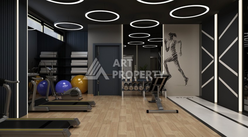 Проект на этапе строительства в центральной части Алании - Ракурс 10